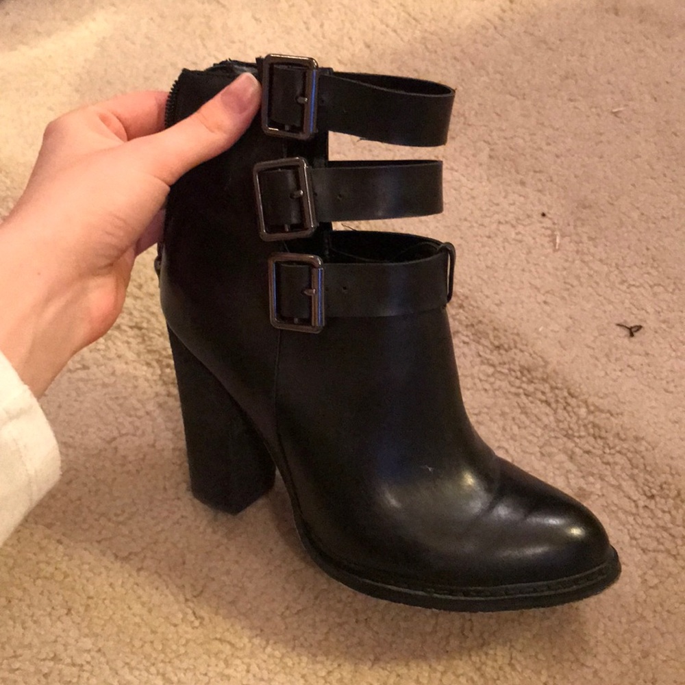 Chinese Laundry Black Booties